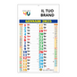 Calendario Olandese Multicolor - X100 pz.