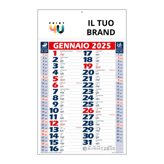 Calendario Olandese Oroscopo modern - X100 pz.